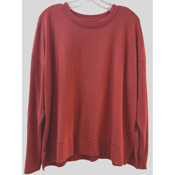 EUC Lucky Brand Sweater Size X Large Bust 54" Nubby Knit Split Hem - Picture 1 of 8